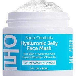 Korean Skin Care Hyaluronic Acid Jelly Mask – Face Mask Skincare K Bea... NIB BO